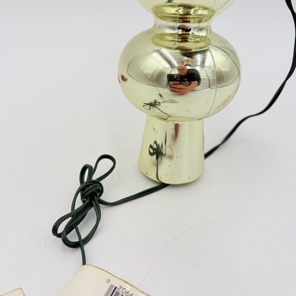 Vintage 95' Mr. Christmas Mickey Mouse Santa Lighted Tree Topper P135 No Adapter - Picture 5 of 13